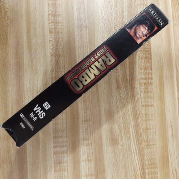 Rambo First Blood Part 2 VHS 1985 Stallone George Cosmatos Action Cult Artisan - Picture 4 of 10